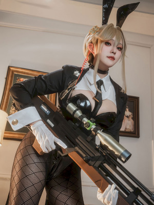 Natsuko夏夏子 - 胜利女神：妮姬 爱德 特工兔女郎_04_kypj