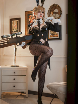 Natsuko夏夏子 - 胜利女神：妮姬 爱德 特工兔女郎_13_lnpj