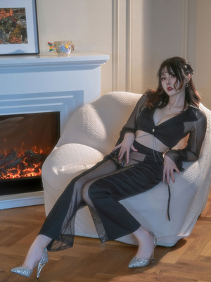 Natsuko夏夏子 NO.042 朦胧OL_回家网址freeshare666.vip-017