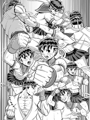 [おぶりび庵 (おぶりびやん)] 純情娘と初めてどうし嬉し恥ずかし汗だく濃厚ラブラブえっち (ストリートファイター)_43_couy