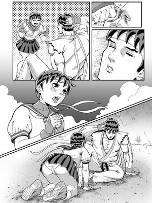 [おぶりび庵 (おぶりびやん)] 純情娘と初めてどうし嬉し恥ずかし汗だく濃厚ラブラブえっち (ストリートファイター)_47_telq