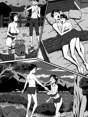 [みるく堂商会 (みるく工房)] 母さん、母さん!母さぁぁぁんっ!無人島、母子ふたりで野外セックス![廉价汉化组]_46_cfdy