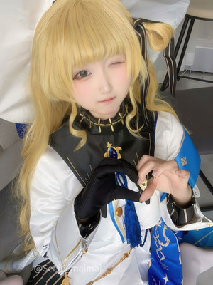 Seele麦麦 - 鸣潮 菲比&卡提希娅 蓝色花海物语_82_lyyu