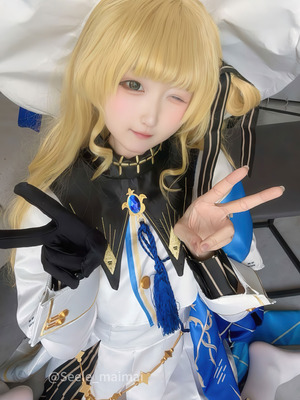 Seele麦麦 - 鸣潮 菲比&卡提希娅 蓝色花海物语_83_uofu