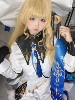 Seele麦麦 - 鸣潮 菲比&卡提希娅 蓝色花海物语_88_iocr