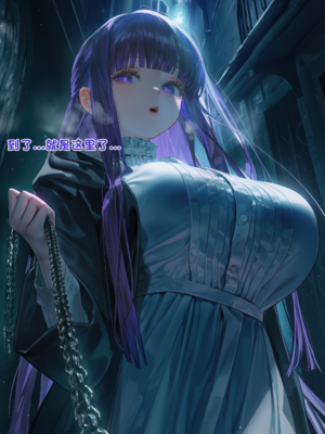 [Komachan][AI Generated]芙莉莲的大救赎~ 魔力排泄的淫乱刑罚与公开暴露的屈辱狂欢~ 在阿乌拉的支配与菲伦的调教下，抖M杂鱼精灵沦为淫靡宠物，欲望的忠实仆从♡_064-1