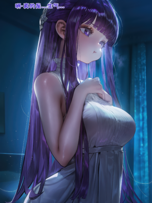 [Komachan][AI Generated]芙莉莲的大救赎~ 魔力排泄的淫乱刑罚与公开暴露的屈辱狂欢~ 在阿乌拉的支配与菲伦的调教下，抖M杂鱼精灵沦为淫靡宠物，欲望的忠实仆从♡_104-1