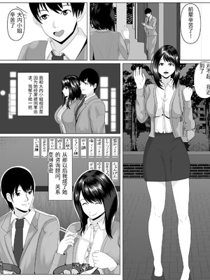 [けむしの晩餐会] 社内恋愛してる彼女がセクハラ爺に堕とされる [中国翻訳]_0006