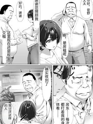 [むらむら村ソン (にぼ煮干)] FX借金妻 家賃滞納して大家に身体でお支払い [中国翻訳]_0005