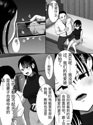 [むらむら村ソン (にぼ煮干)] 無口系人妻OL堕ちる -ヤリチン上司の罠- [中国翻訳]_0018