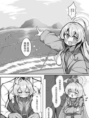 [もちもちわんこ堂 (しろろん餅。)] 小鳥ラ遊ブ (ブルーアーカイブ) [半山世德x油豆腐拌面双人汉化] [DL版]_04_citq