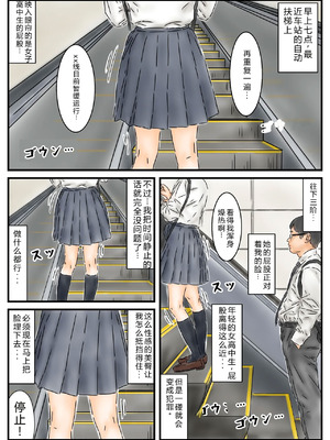 [フルイスエミ] 時間停止 登校中の女子校生たちで今日の運勢を占います [中国翻訳]_02_dbal