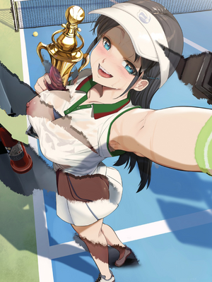 [まんま屋 (さめまんま)] まさかあの娘がコンナコト -テニス娘編-  [DL版] [中国翻訳] [無修正]