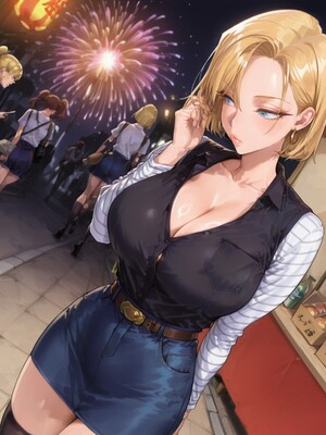 [YoruNeko] July part 1 [Ai generated]_108_Android_18_1