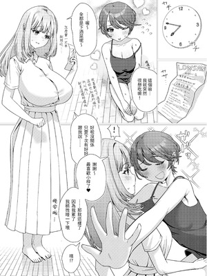 [アメゾメゾン (あめぞ)] ビッチ彼女をふたなりちんぽでお仕置き [中国翻訳]_09