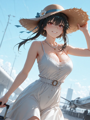 [PaperHero] - Beach Vacation - Yor Forger_#007