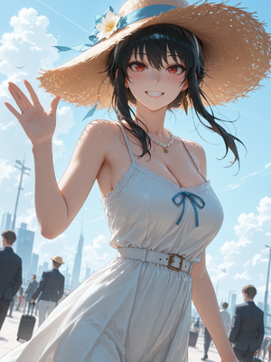 [PaperHero] - Beach Vacation - Yor Forger_#013