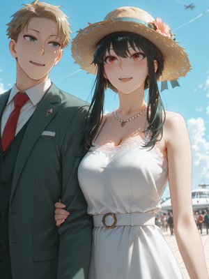 [PaperHero] - Beach Vacation - Yor Forger_#014