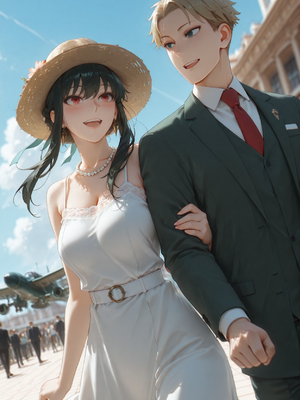 [PaperHero] - Beach Vacation - Yor Forger_#015