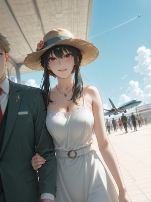 [PaperHero] - Beach Vacation - Yor Forger_#016