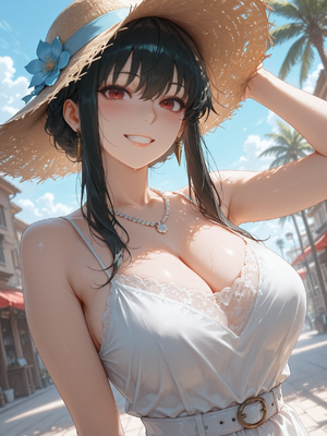 [PaperHero] - Beach Vacation - Yor Forger_#020