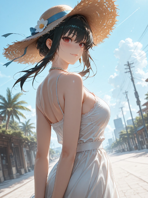 [PaperHero] - Beach Vacation - Yor Forger_#021