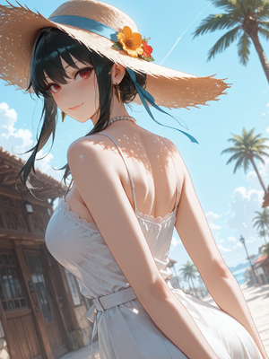 [PaperHero] - Beach Vacation - Yor Forger_#022