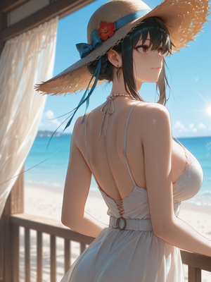 [PaperHero] - Beach Vacation - Yor Forger_#033