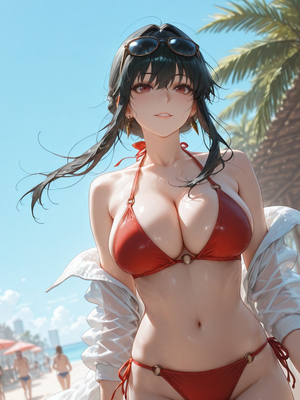 [PaperHero] - Beach Vacation - Yor Forger_#047