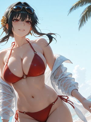 [PaperHero] - Beach Vacation - Yor Forger_#048