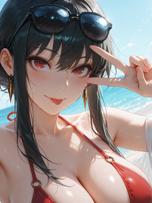 [PaperHero] - Beach Vacation - Yor Forger_#051