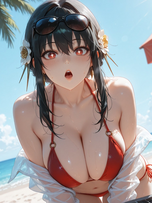 [PaperHero] - Beach Vacation - Yor Forger_#058