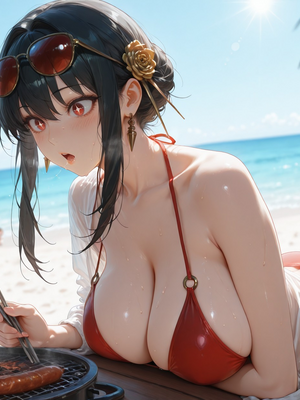 [PaperHero] - Beach Vacation - Yor Forger_#061