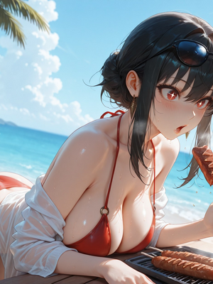 [PaperHero] - Beach Vacation - Yor Forger_#062