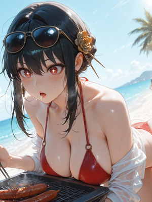 [PaperHero] - Beach Vacation - Yor Forger_#063