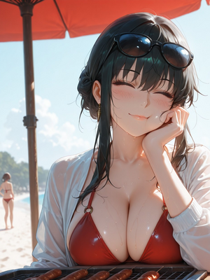 [PaperHero] - Beach Vacation - Yor Forger_#066