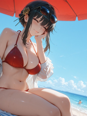 [PaperHero] - Beach Vacation - Yor Forger_#067