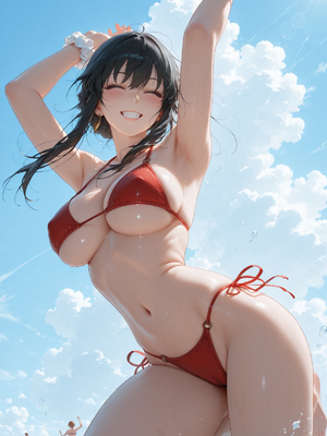 [PaperHero] - Beach Vacation - Yor Forger_#070