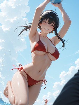 [PaperHero] - Beach Vacation - Yor Forger_#071