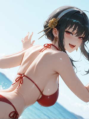 [PaperHero] - Beach Vacation - Yor Forger_#083