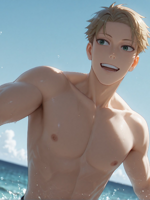 [PaperHero] - Beach Vacation - Yor Forger_#084