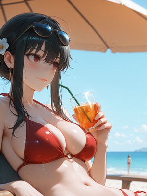 [PaperHero] - Beach Vacation - Yor Forger_#093