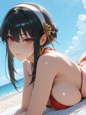 [PaperHero] - Beach Vacation - Yor Forger_#105