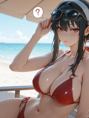 [PaperHero] - Beach Vacation - Yor Forger_#107