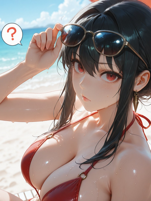 [PaperHero] - Beach Vacation - Yor Forger_#108