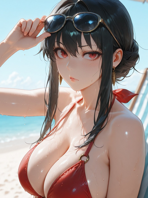 [PaperHero] - Beach Vacation - Yor Forger_#110