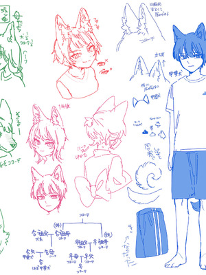 [pink carrot (usachanGET)] ♂が受け。コヨーテちゃん×甲斐犬くん_90