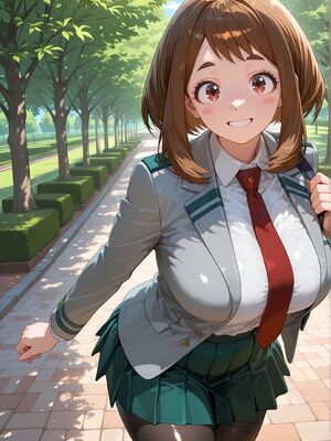 Oki Senpai - 丽日御茶子 麗日御茶子 Ochaco Uraraka_003_Ochaco_3