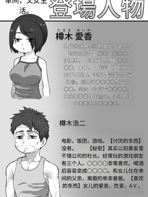 [むーふぁ] ワンルーム、父娘性活。 [中国翻訳]_0002