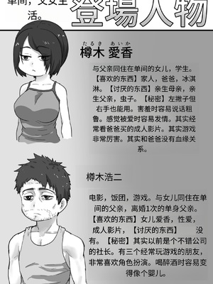 [むーふぁ] ワンルーム、父娘性活。 [中国翻訳]_0058